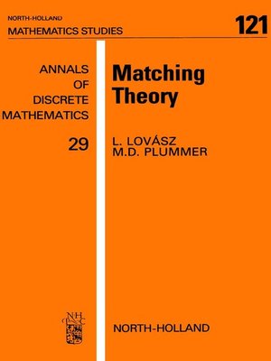 cover image of Matching Theory